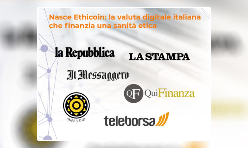 Nasce Ethicoin: la valuta digitale per una sanità etica