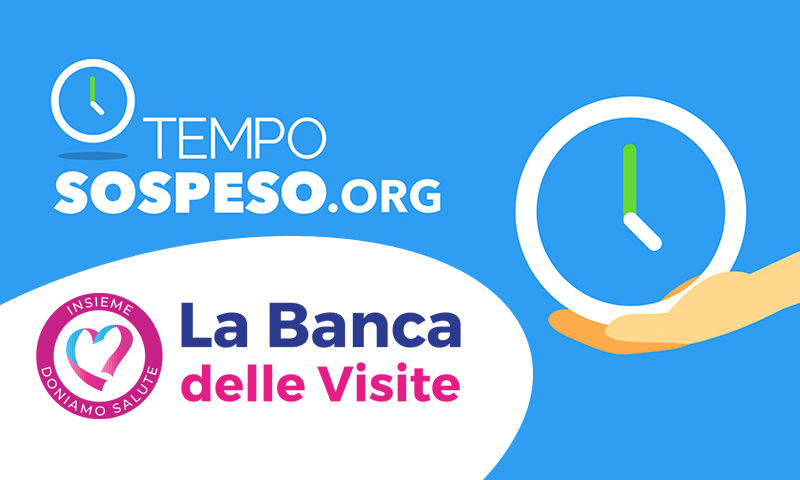 I progetti TempoSospeso.org e Banca delle Visite insieme per offrire assistenza sanitaria alle famiglie più fragili