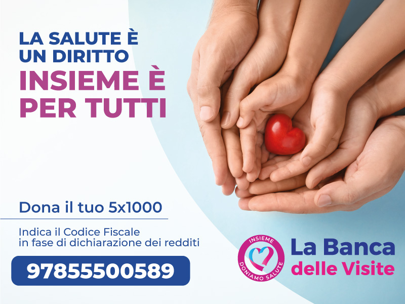 Dona il tuo 5x1000 a Banca delle Visite