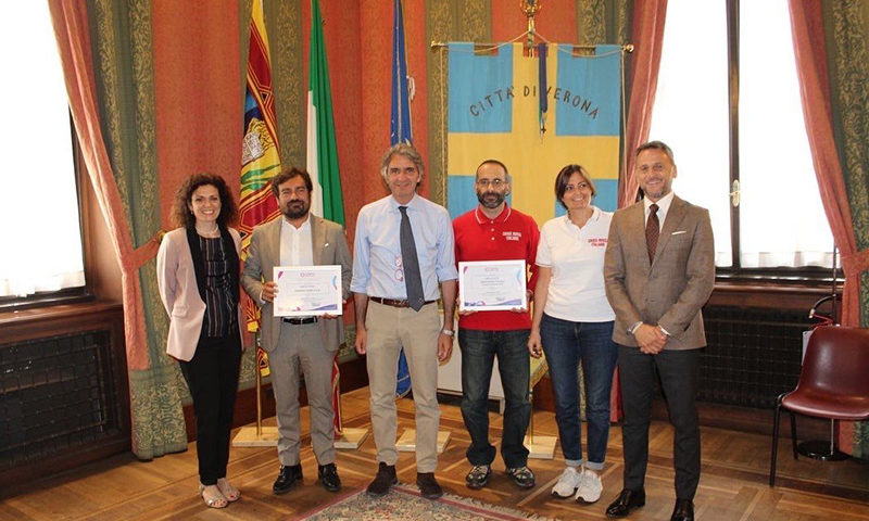 A Verona siglata la partnership con il comitato di Croce Rossa Italiana e Verona Fiere S.p.A.