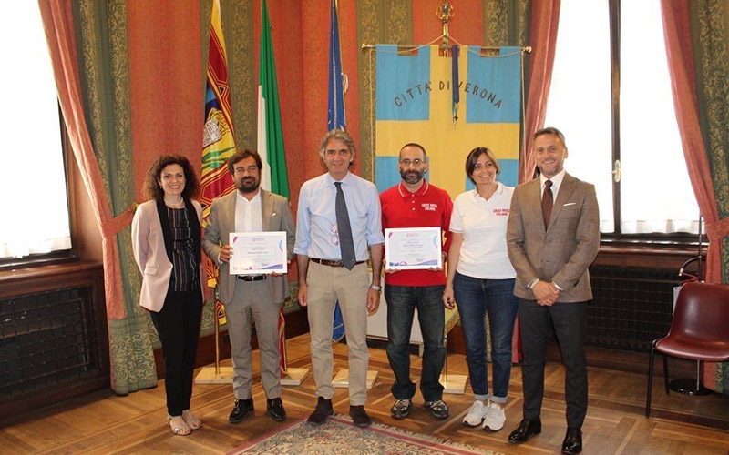 A Verona siglata la partnership con il comitato di Croce Rossa Italiana e Verona Fiere S.p.A.